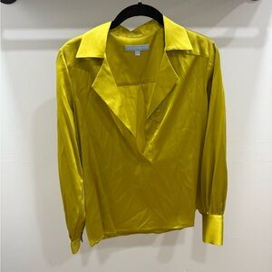 ANTONIO MELANI Yellow Button Down Shirt